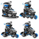 Spokey Quattro Πατίνια παγοπέδιλα rollers 4in1 Νο.30-33